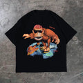 Funky Kong Surf T-Shirt, Meme Funny Animal Tee, Gifts Shirt, Unisex Vintage Graphic Tees Gothic Grunge Y2k Emo Scene Amity Affliction Style Clothes Men Women Streetwear